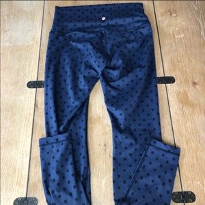 Lululemon Wunder Under 10 Polka Dot